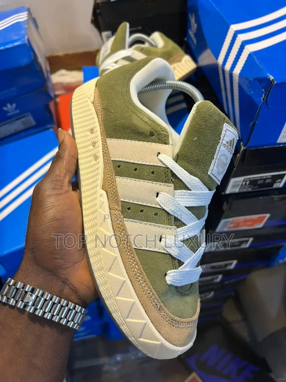 *Adidas Adimatic Hm. Earth Green