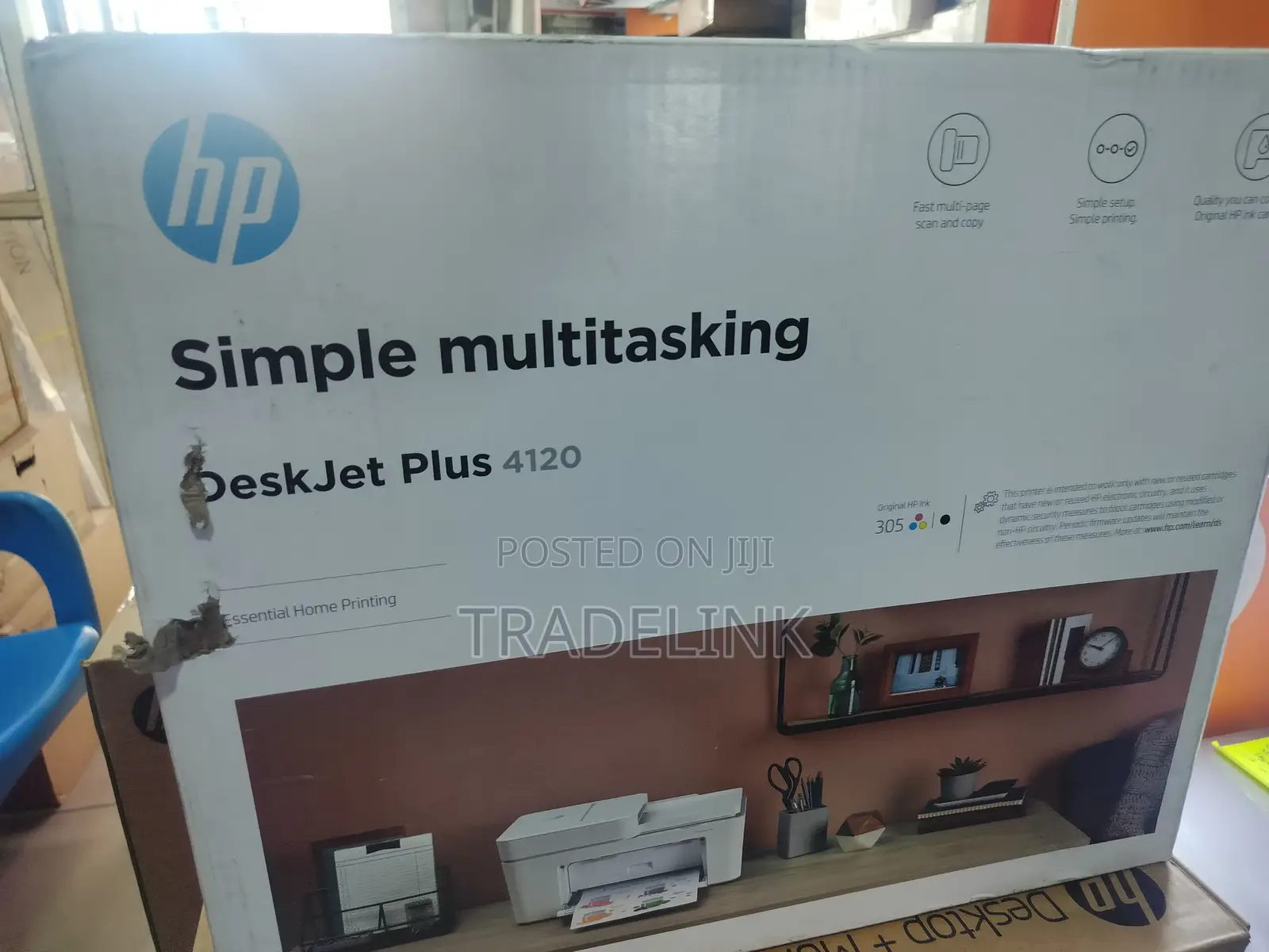 Hp Deskjet Plus 4120 All-in-One Printer