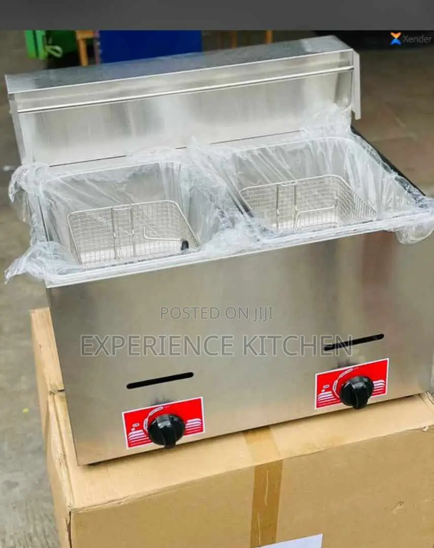 Gas Deep Fryer 10+10l