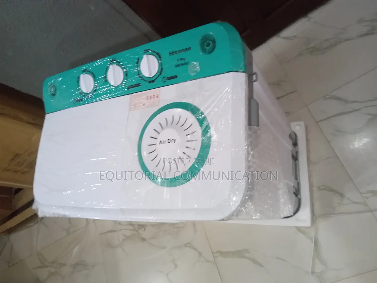 7.5kg HISENSE Top Load Semi Automatic (White)