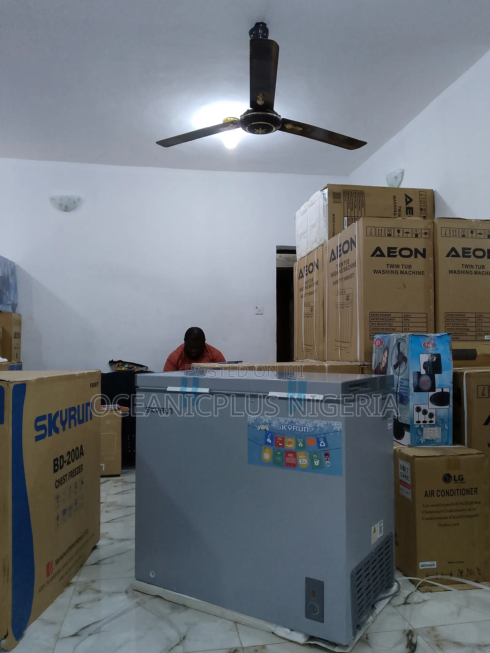 Very Effective Skyrun, 200litres Chest-Deep Freezer in Store