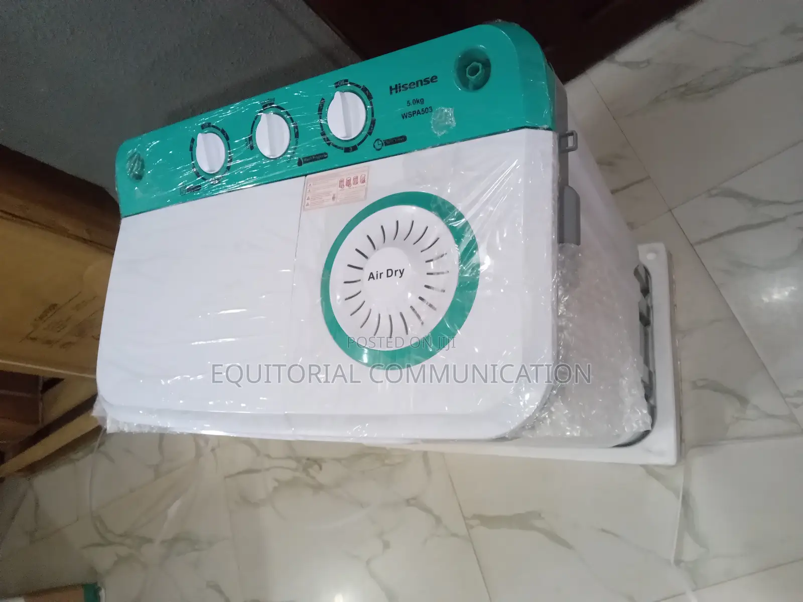 Hisense 7.5kg Washing Machine Top Loader Twin Tub