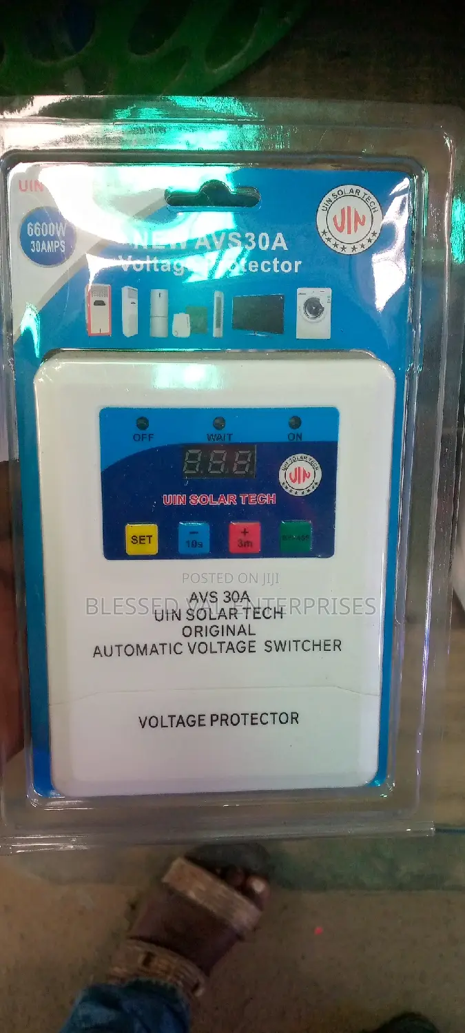 Uin Solar Tech New Avs 30A Voltage Protector