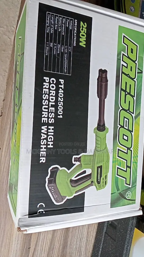 Prescott Cordless High Pressure Washer