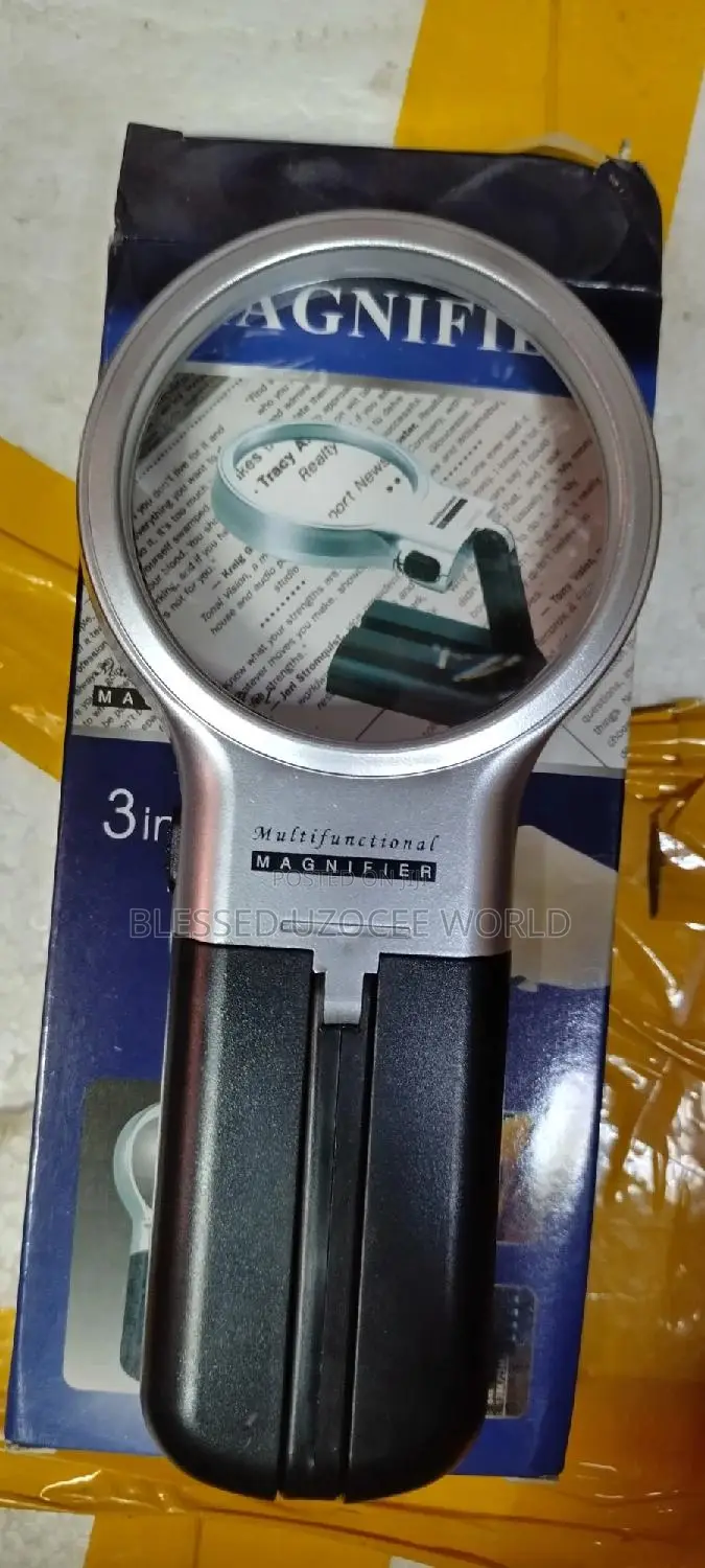 TH-7006 Magnifier 3 in 1 Magnifying Glass Stand With Light