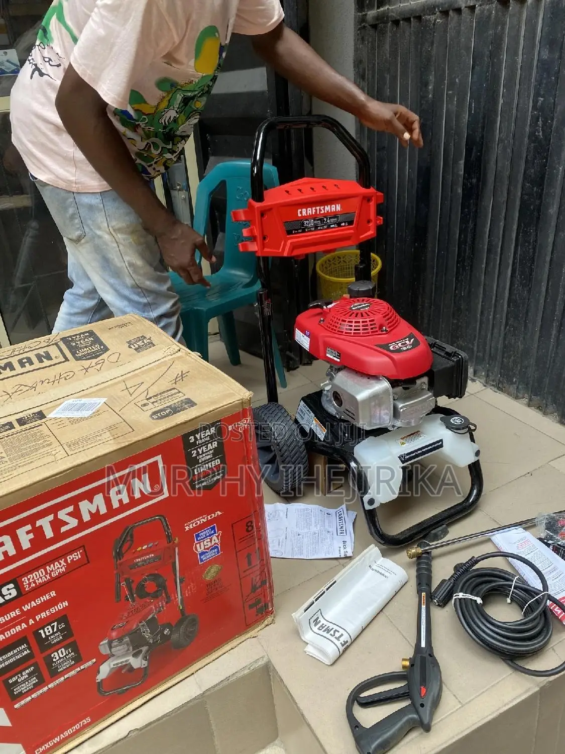 Craftsman CMXGWAS020735 3200 PSI Gas Pressure Washer, HONDA