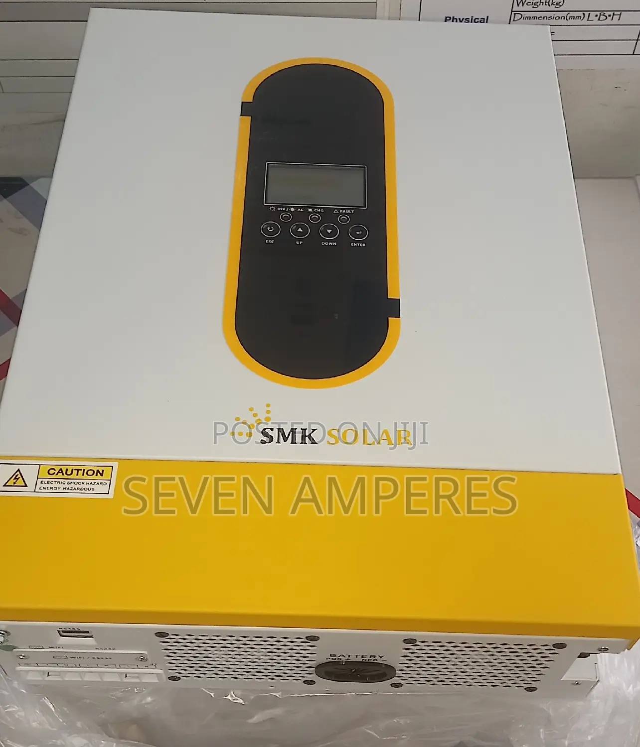 Smksolar 6.2kva 48v Hybrid Inverter With 120a MPPT