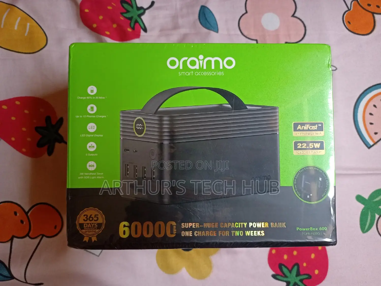 Oraimo 60000mah 22.5w Power Bank