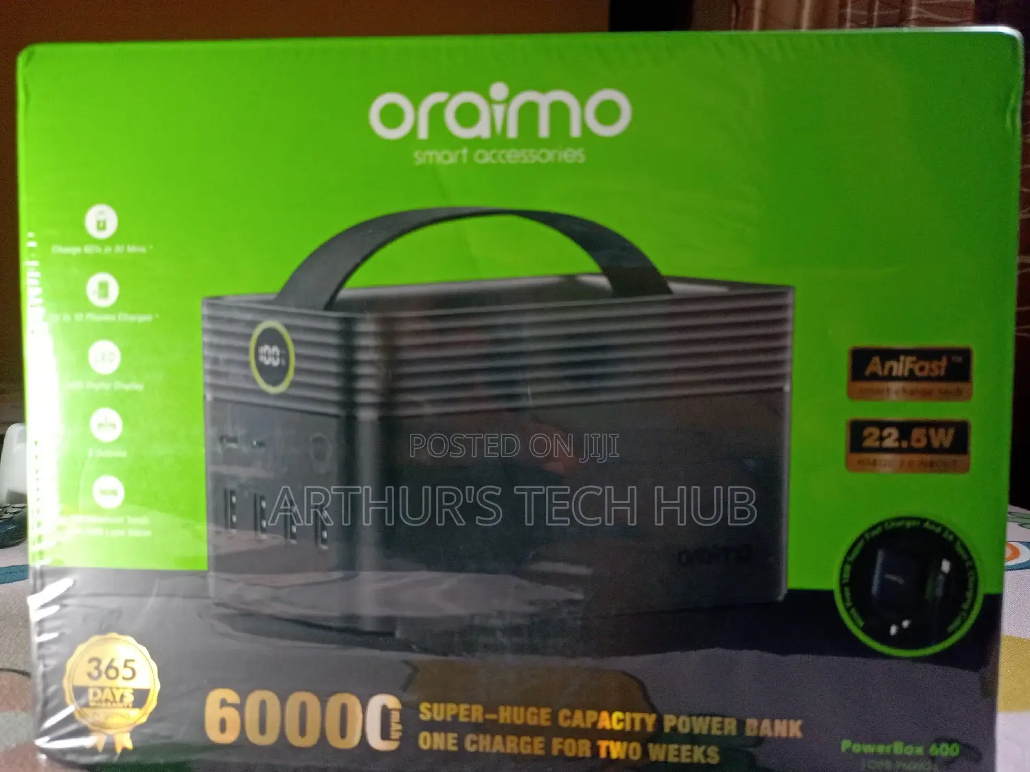 Oraimo 60000mah 22.5w Power Bank