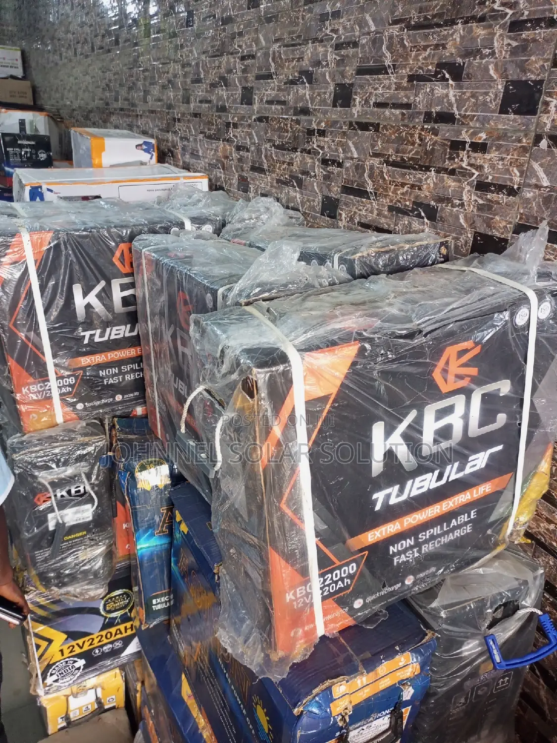 220ah 12v KBC Tubular Battery