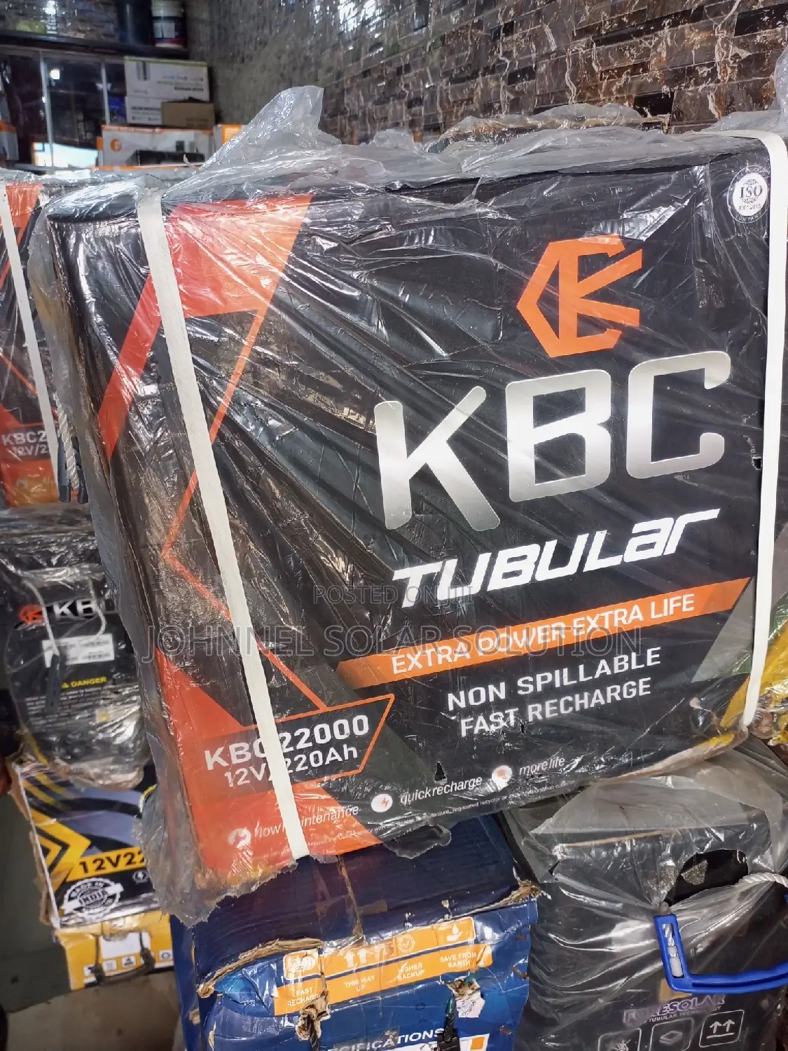 220ah 12v KBC Tubular Battery