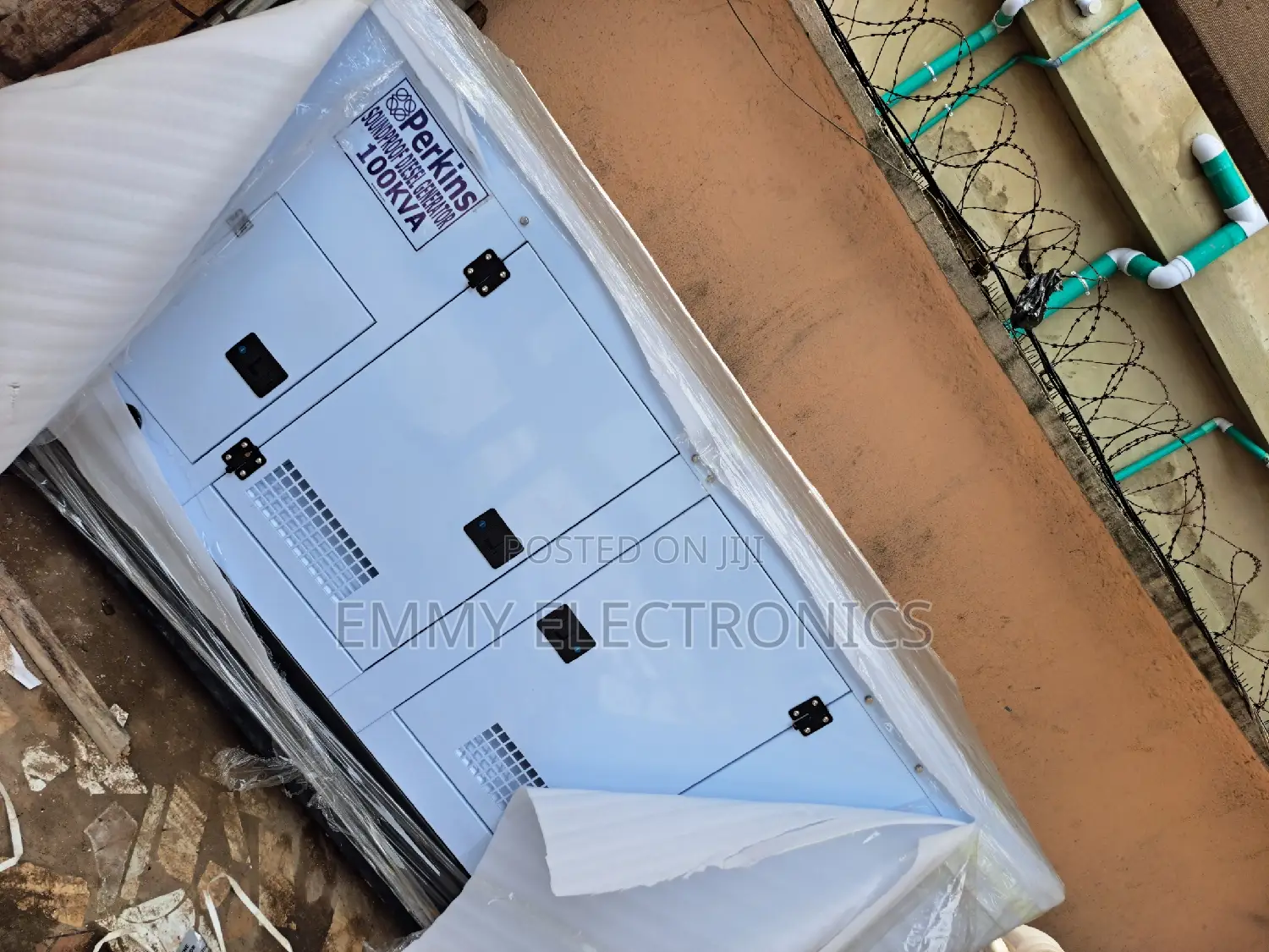 \|\|\Perkins Diesel Soundproof Generator Model Sp100kva