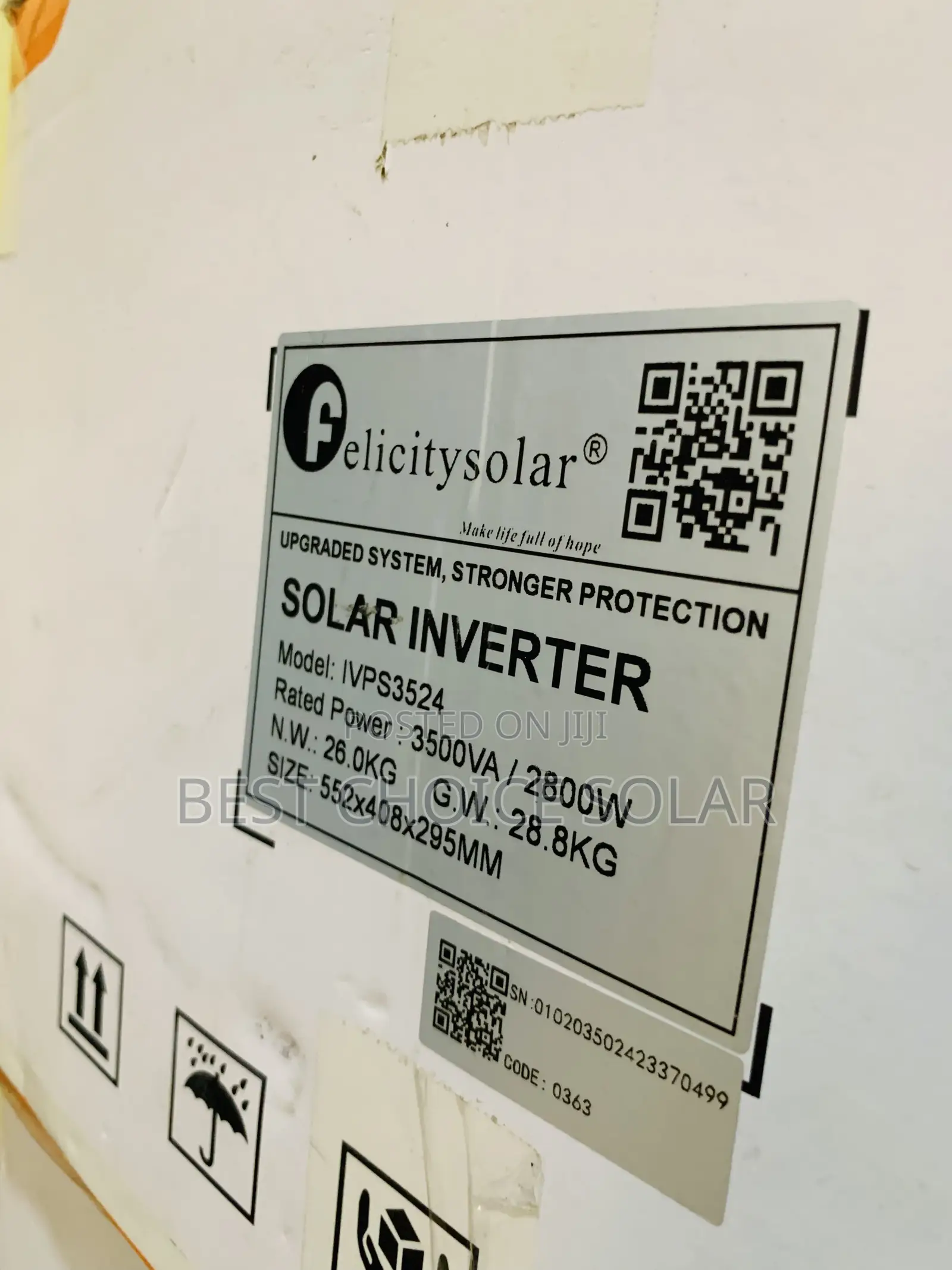 3.5kva 24v Felicity Solar Inverter 5years Warranty