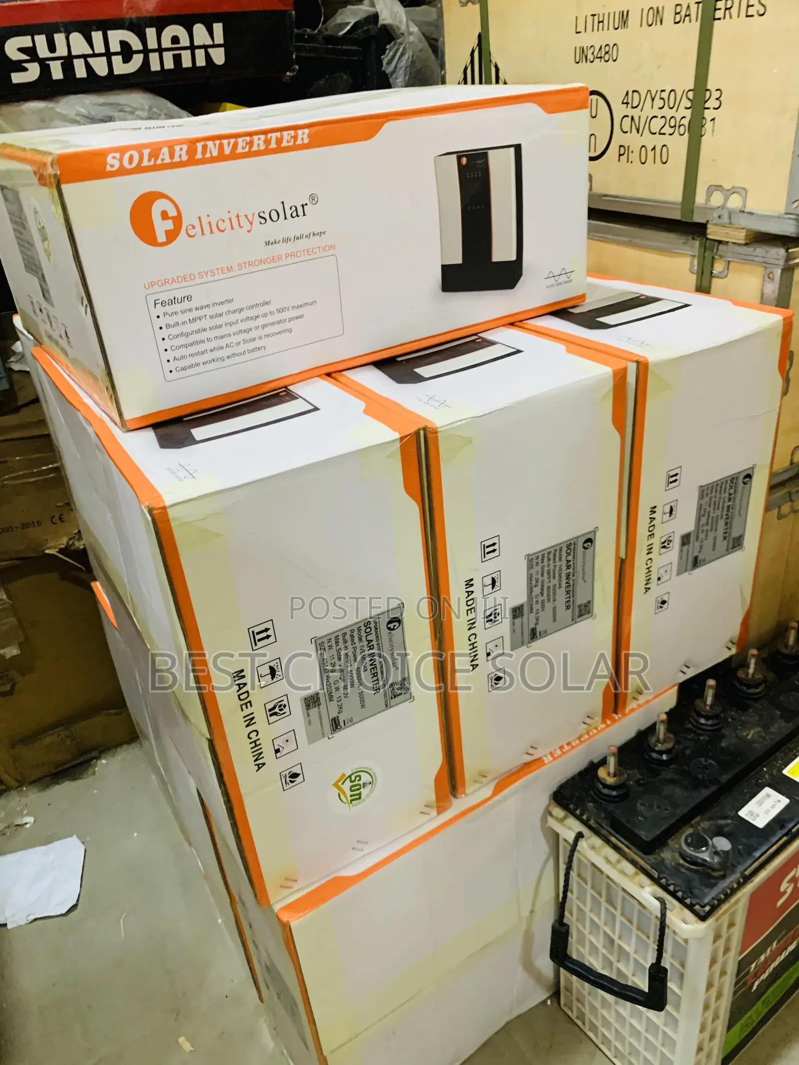 5kva 48v Felicity Solar Inverter 5years Warranty Ivem