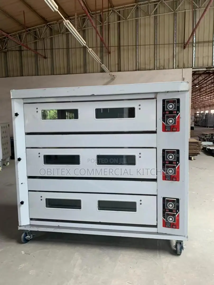Industrial 9trays Gas Oven 3decks Is Available for Sale