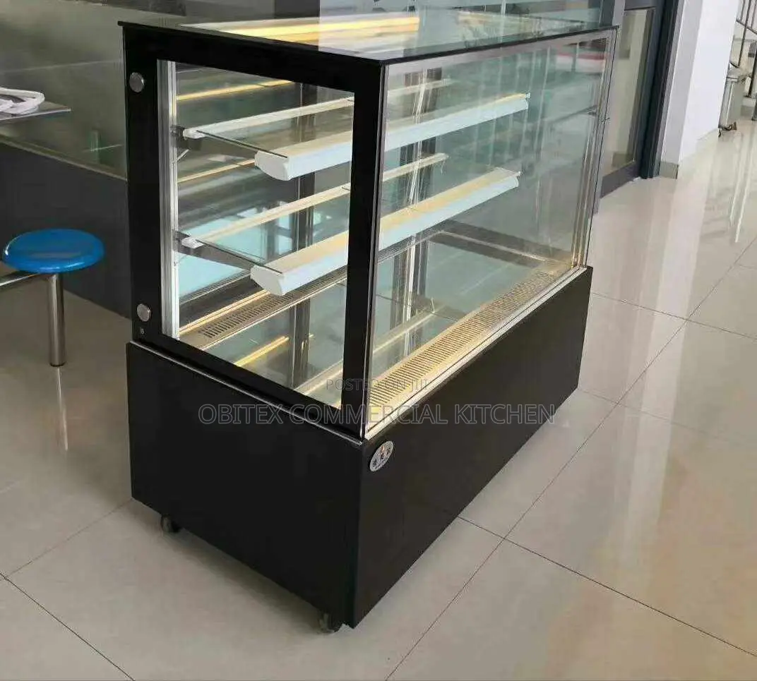 Quality Industrial Cake Display Chiller Machine Marble