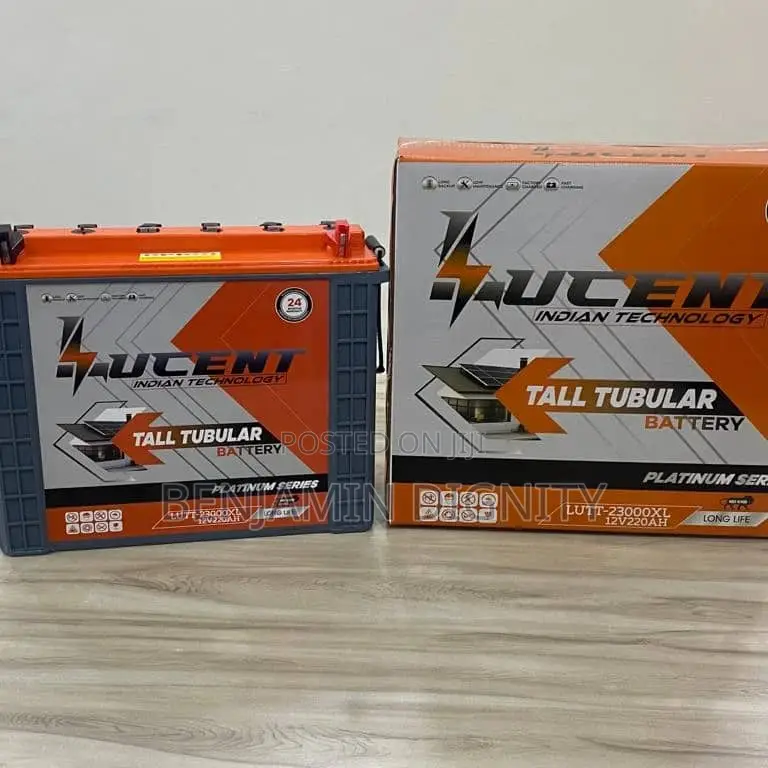 220ah LUCENT Tubular Battery