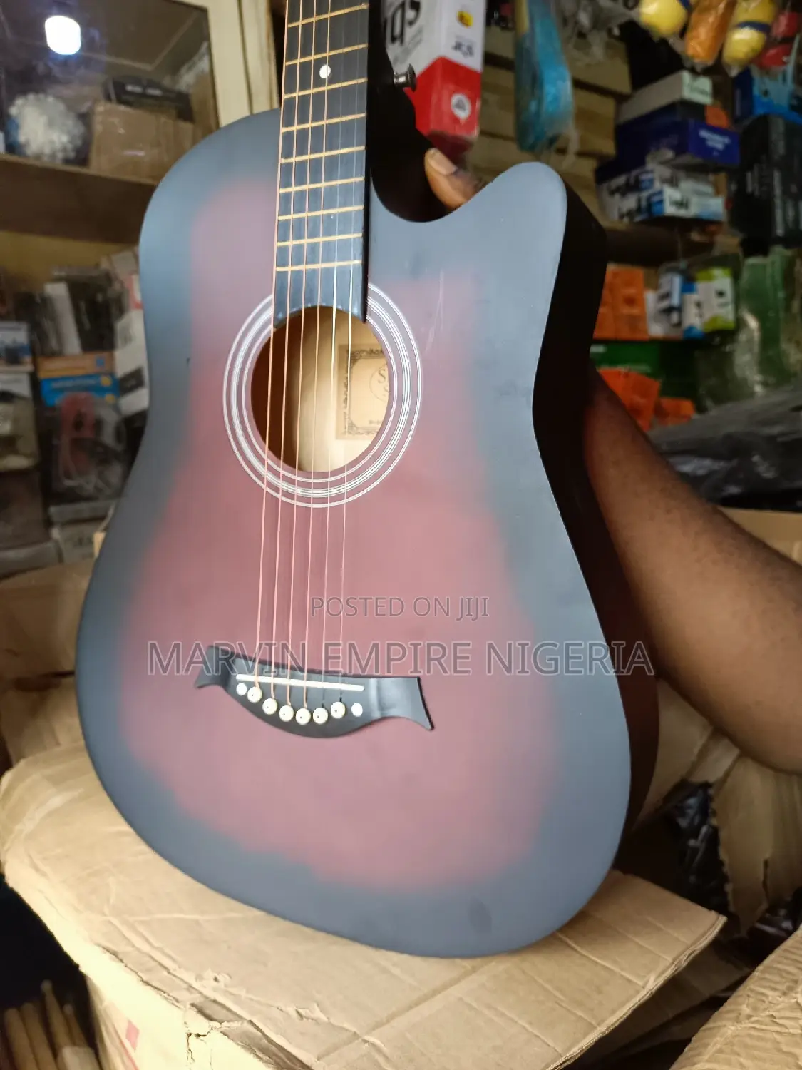 New Sound Acoustic Guitar 38" + Free Bag Smart Show