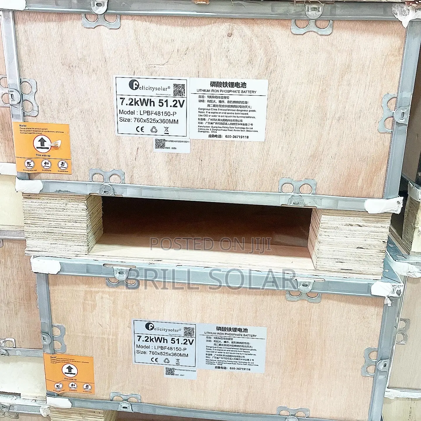 7.2kwh, 51.2v Felicity Solar Lithium Battery(Lpbf)