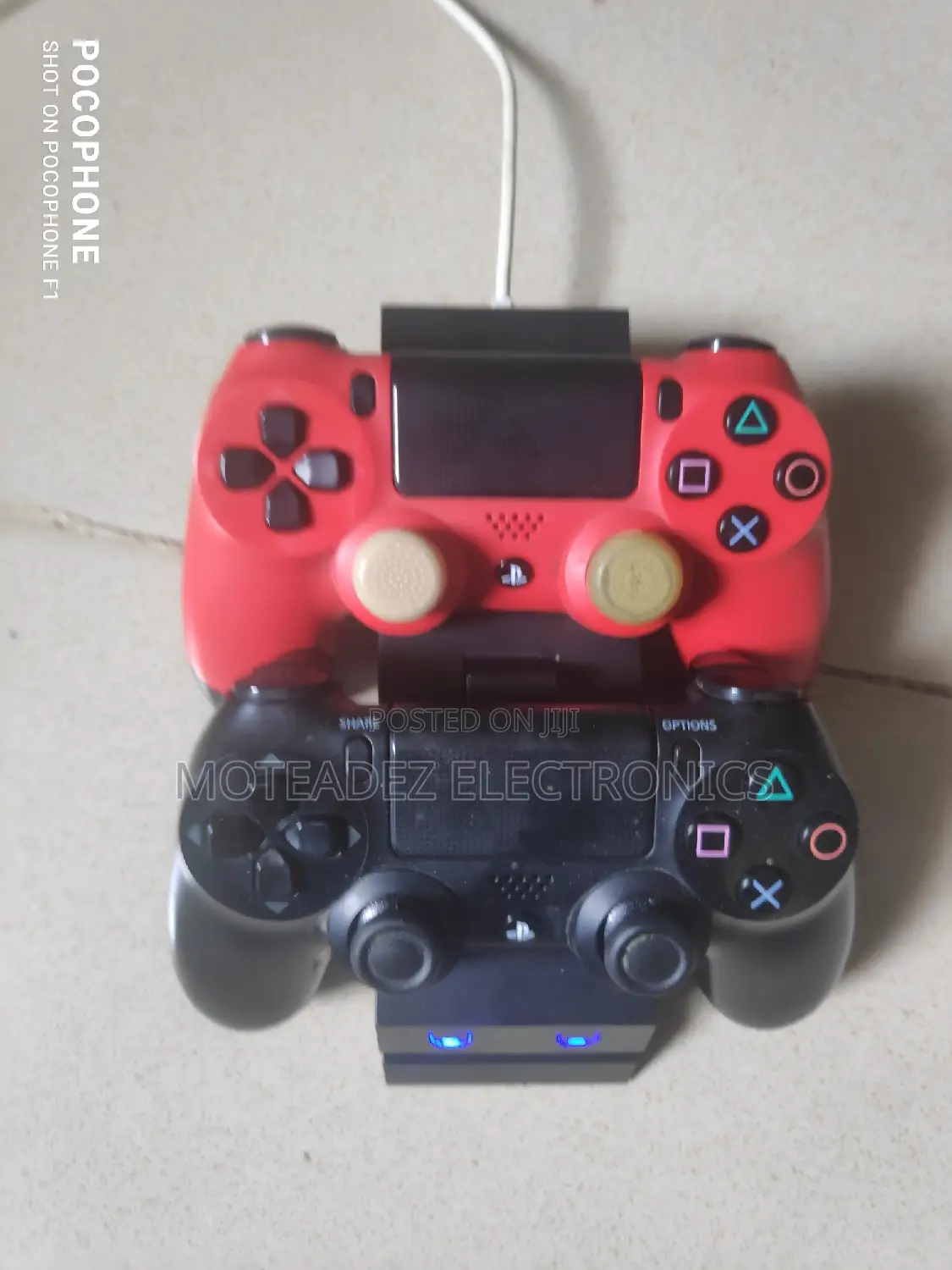 Uk Used Sony Ps4 Controller Charger Stand W/Micro Usb Port