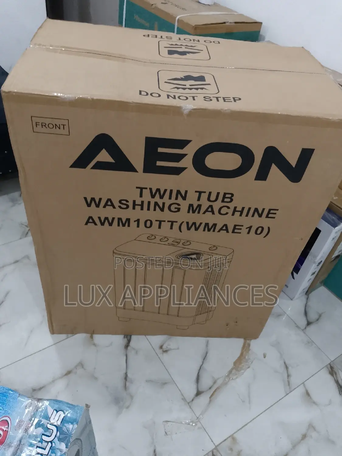 Aeon 10kg Twin Tub Washing Machine- Wash/Spin/Drain