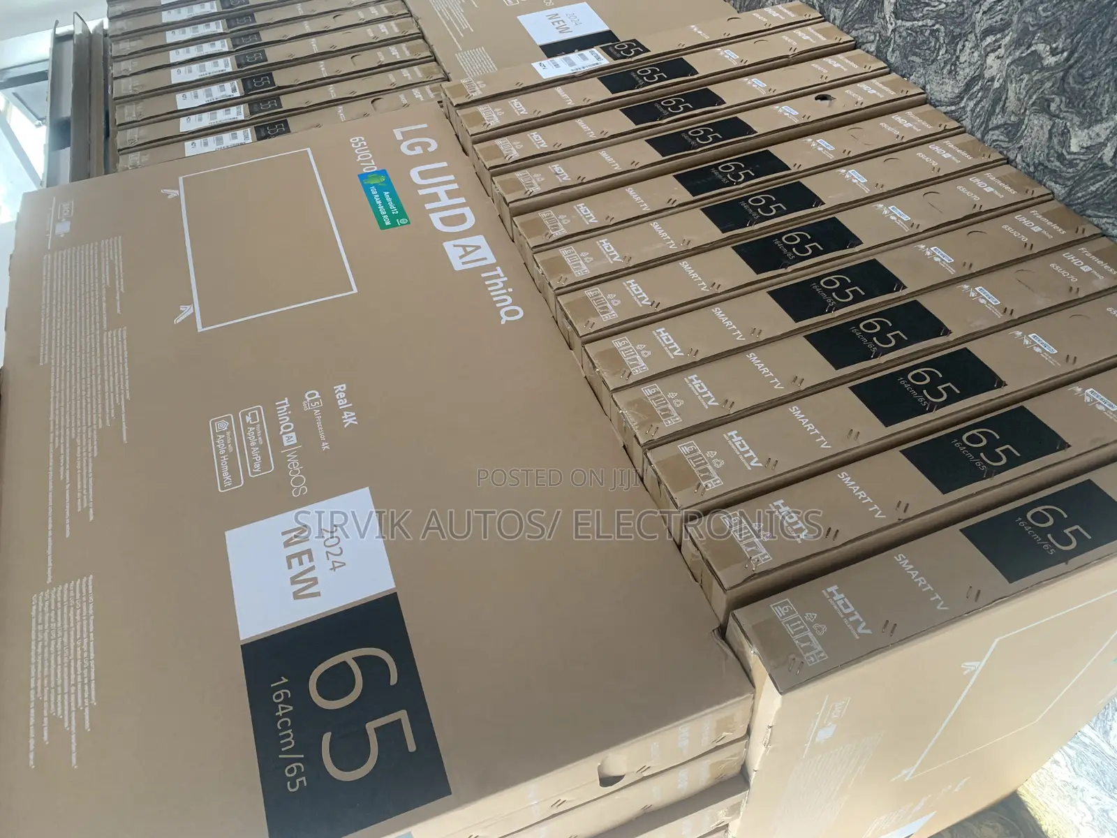 Lg 65inches Smart Tv+ Free Doorstep Delivery
