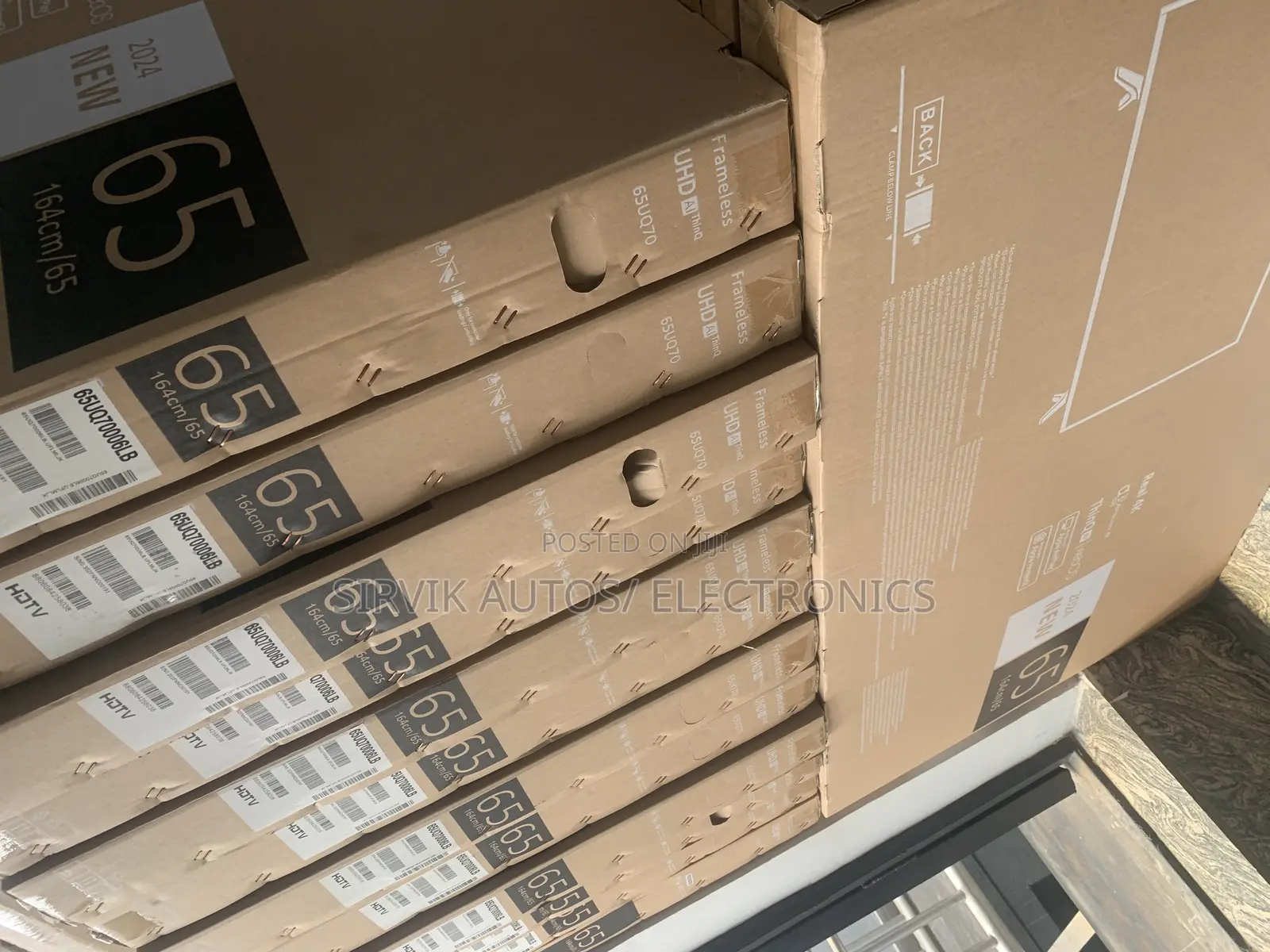Lg 65inches Smart Tv+ Free Doorstep Delivery