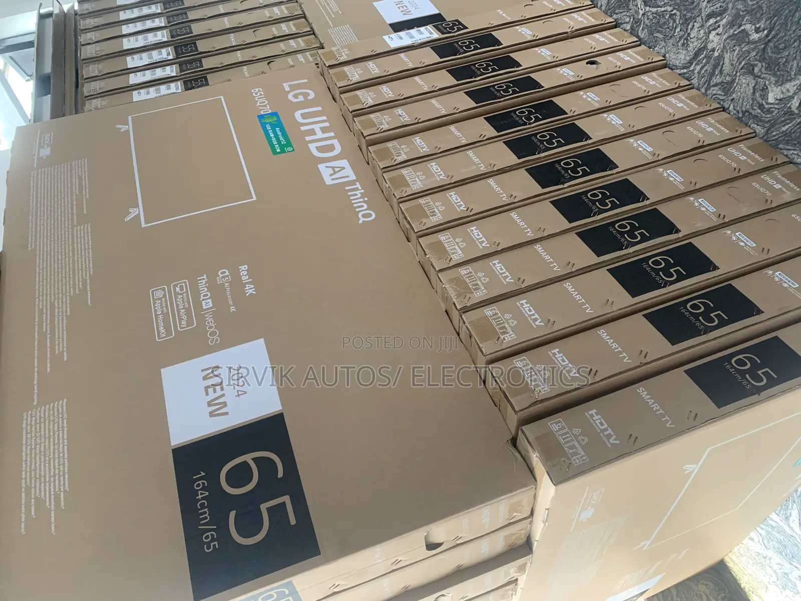 Lg 65inches Smart Tv+ Free Doorstep Delivery