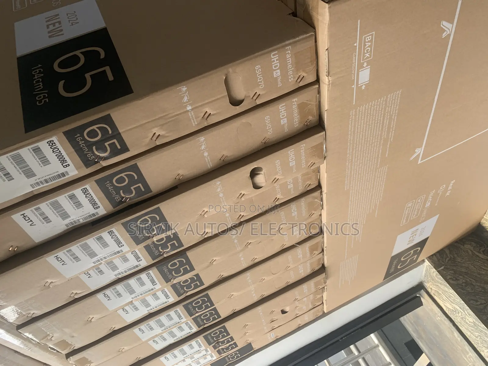 Lg 65inches Smart Tv+ Free Doorstep Delivery