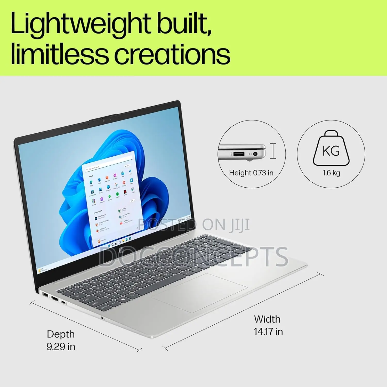 New Laptop HP 14S 16GB Intel Core I7 SSD 512GB
