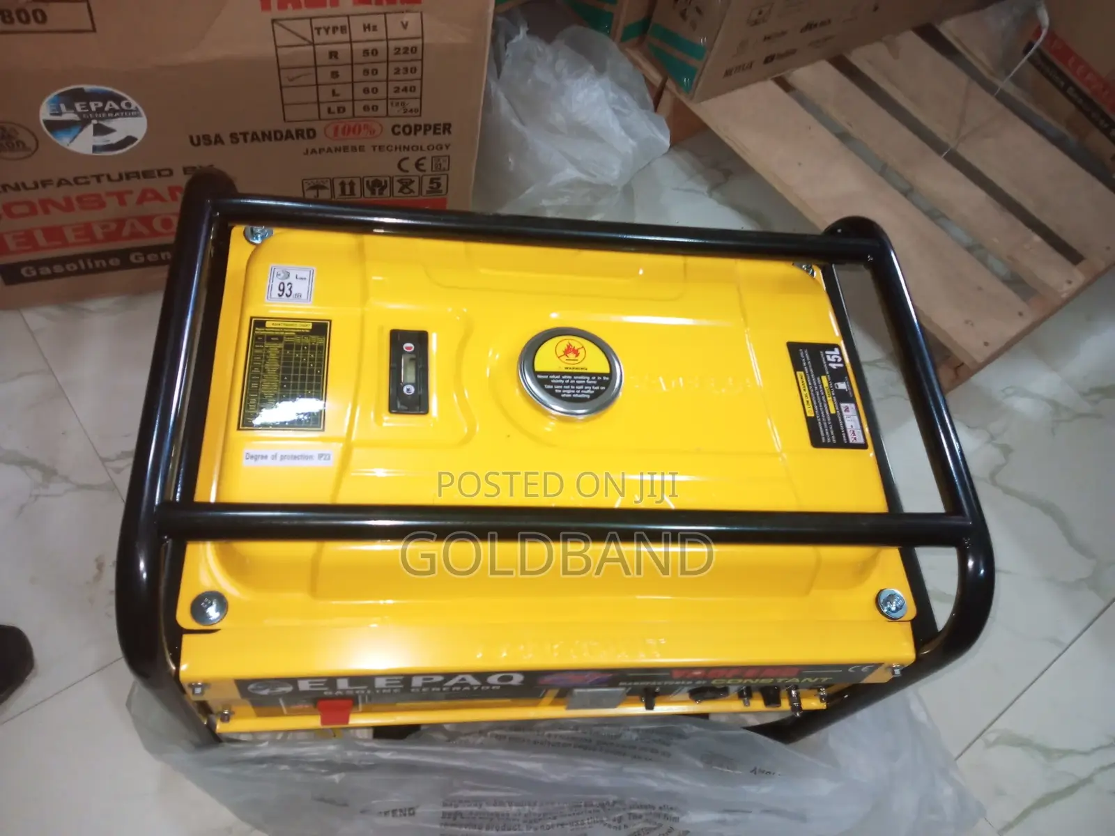Quality Elepaq 4.5kva Constant Generator (Sv6800)