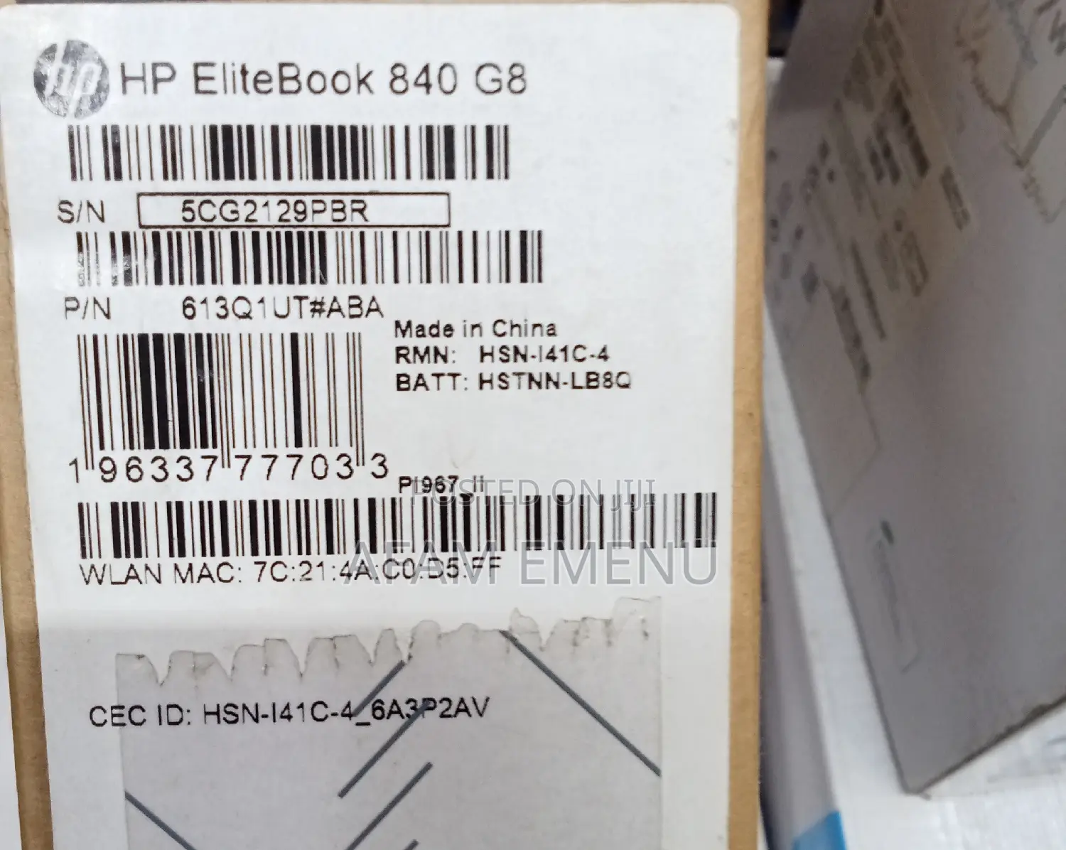 New Laptop HP EliteBook 840 G8 16GB Intel Core i7 SSD 512GB