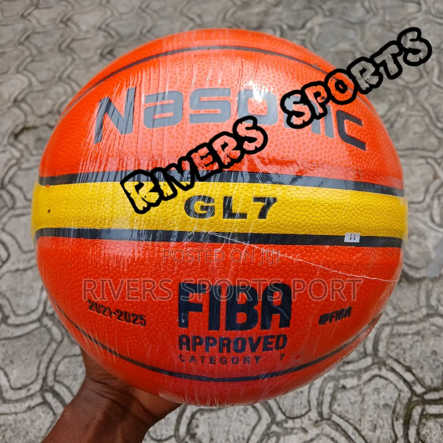 Deluxe Nasonic Gl7 Basketball Fiba Approved With Active Grip