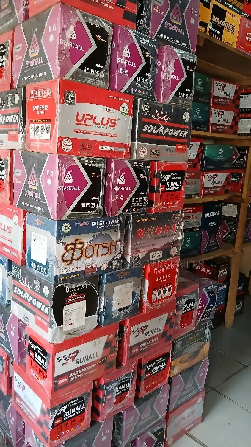 Quality Car Batteries 75AH Startall
