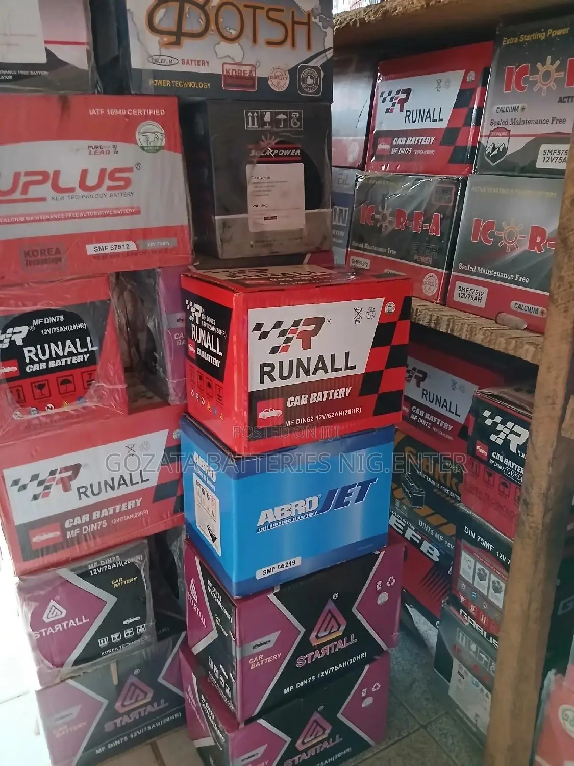 Quality Car Batteries 75AH Startall