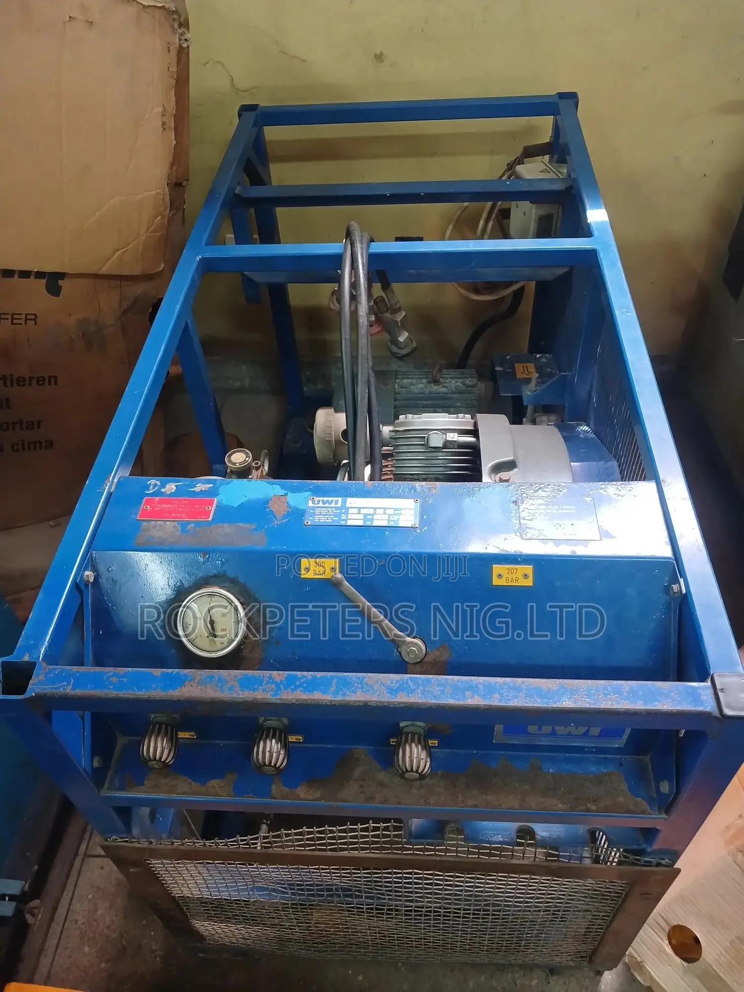 300bar UWI High Pressure Diving Breathing Air Compressor