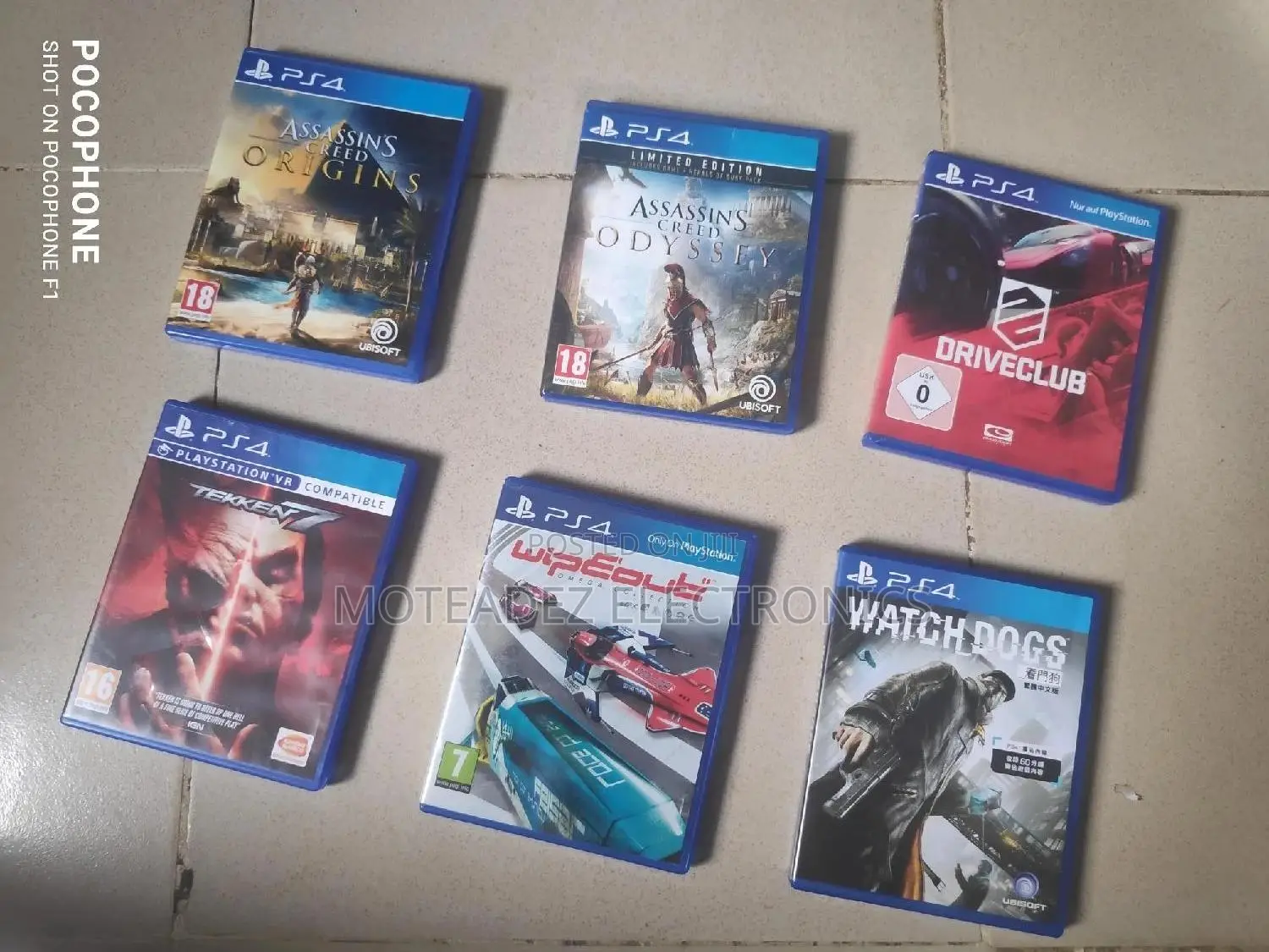 Uk Used Sony Ps4 Game CDS (100% Working)