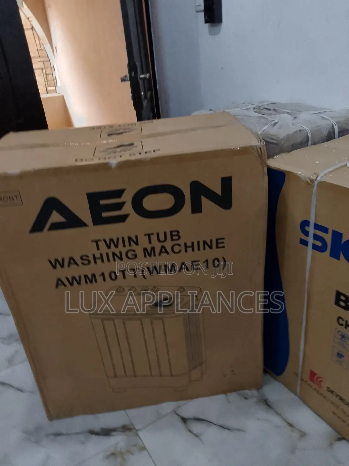 Low Energy Consumption Aeon Twin Tube Wash and Spin