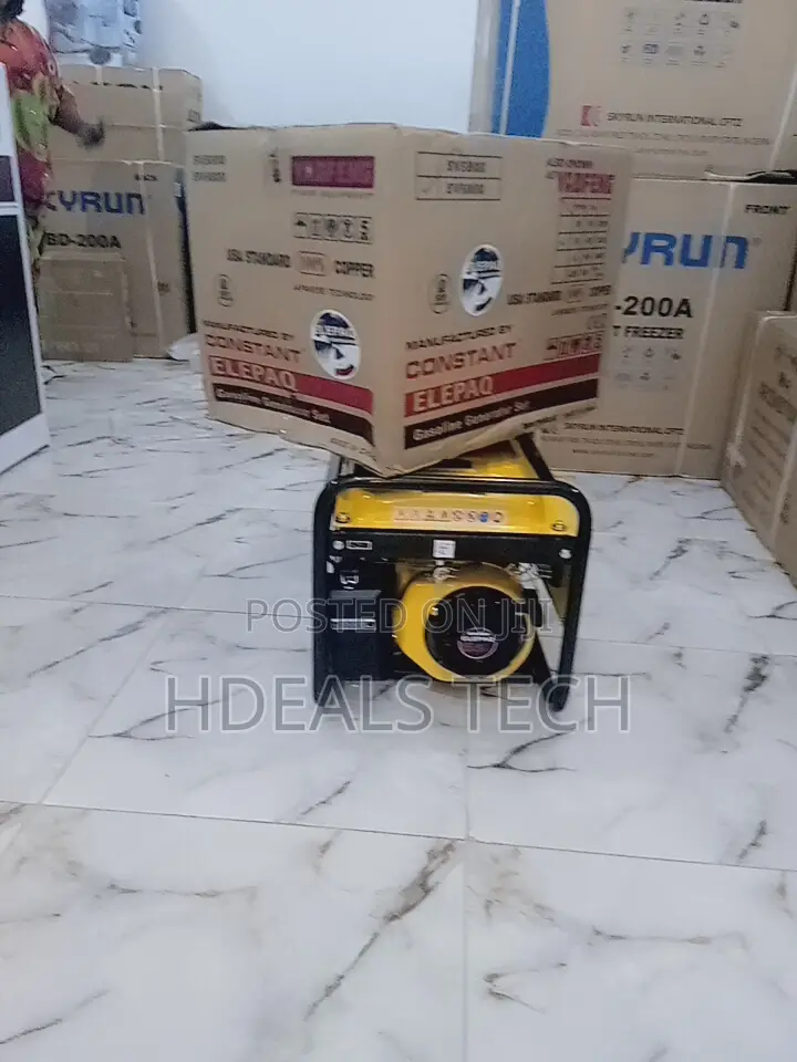 Original Elepaq Constant Gasoline Generator - 4.5kva