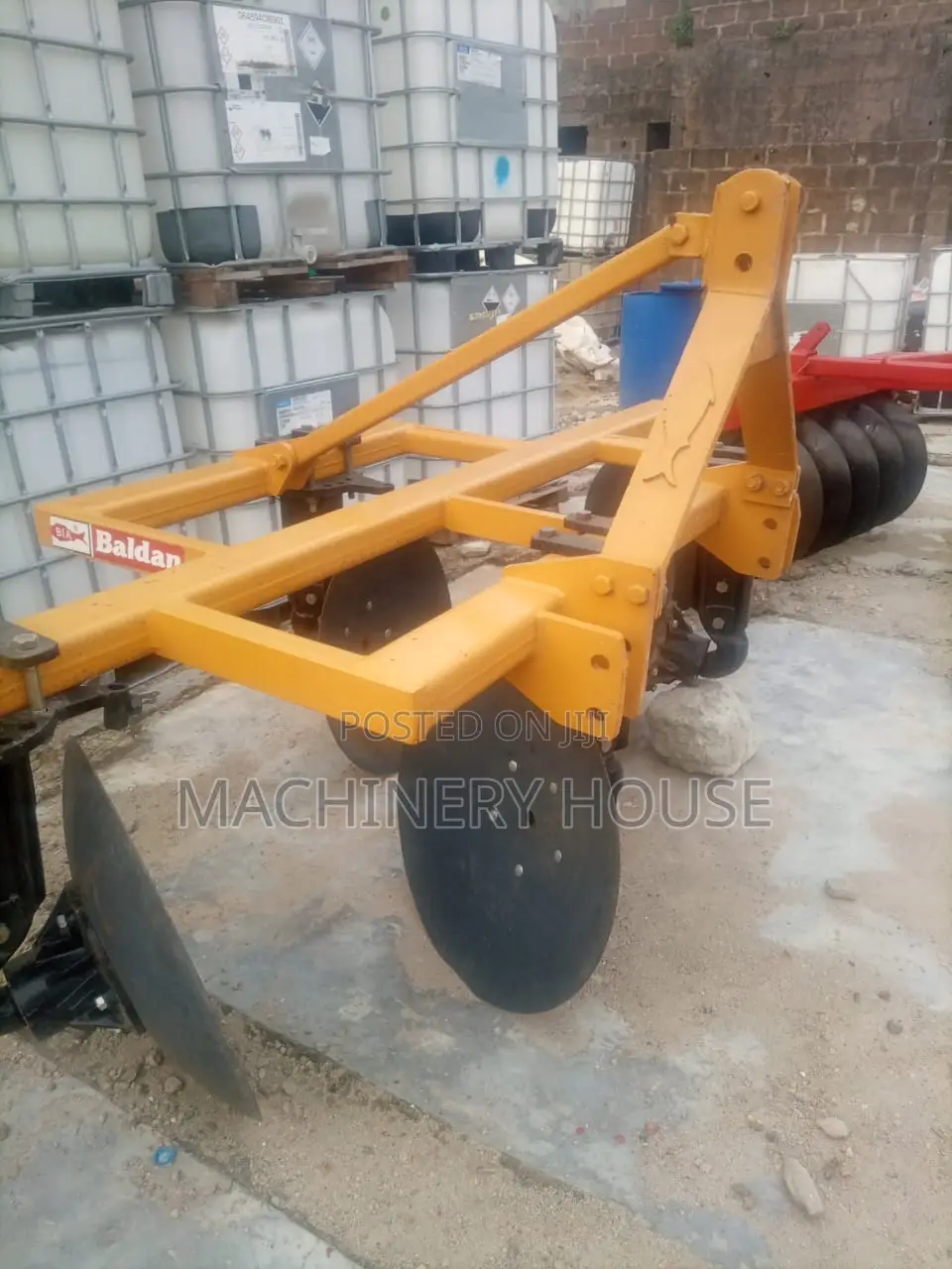 Baldan Implements Disc Plough Harrow Ridger