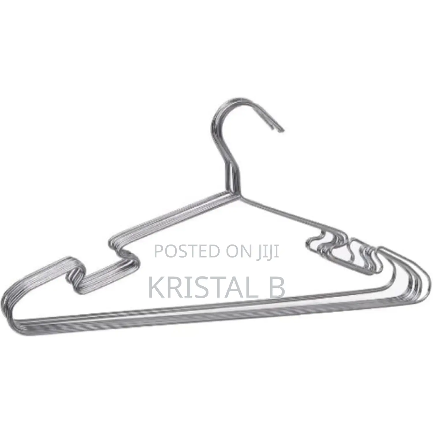 10 Pieces Stainless Steel Clothes Hanger