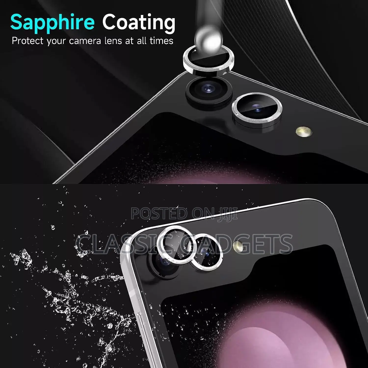 Individual Metal Camera Protector for Samsung Galaxy Zflip 5
