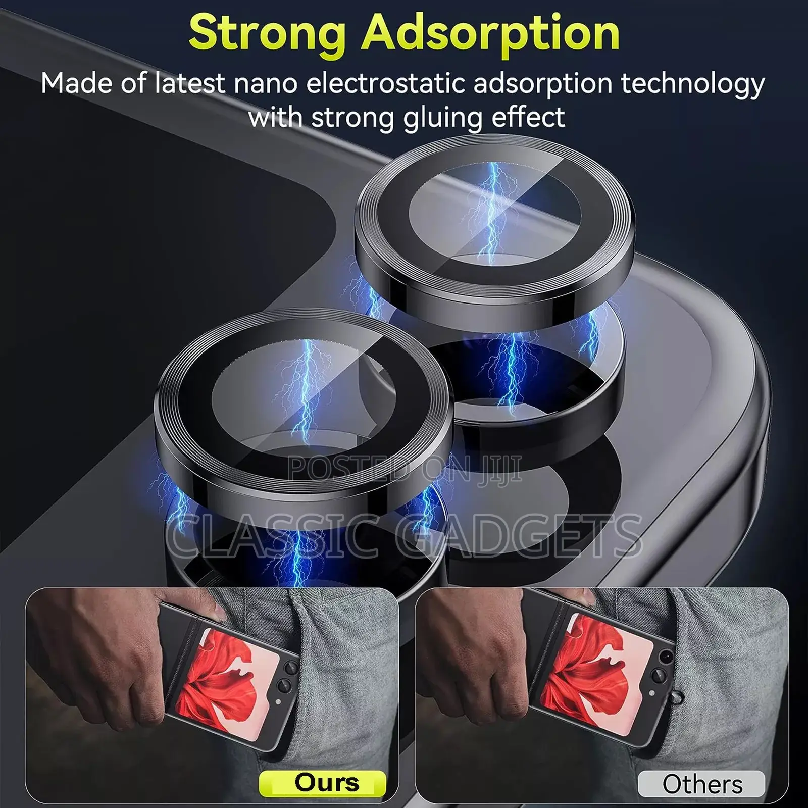 Individual Metal Camera Protector for Samsung Galaxy Zflip 5