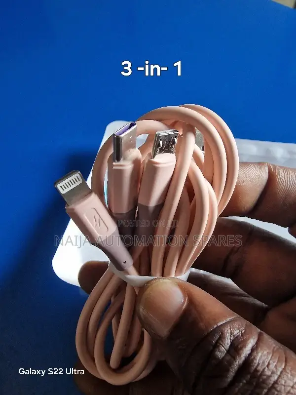 Phone Charging/ Data Cable 3 in 1.