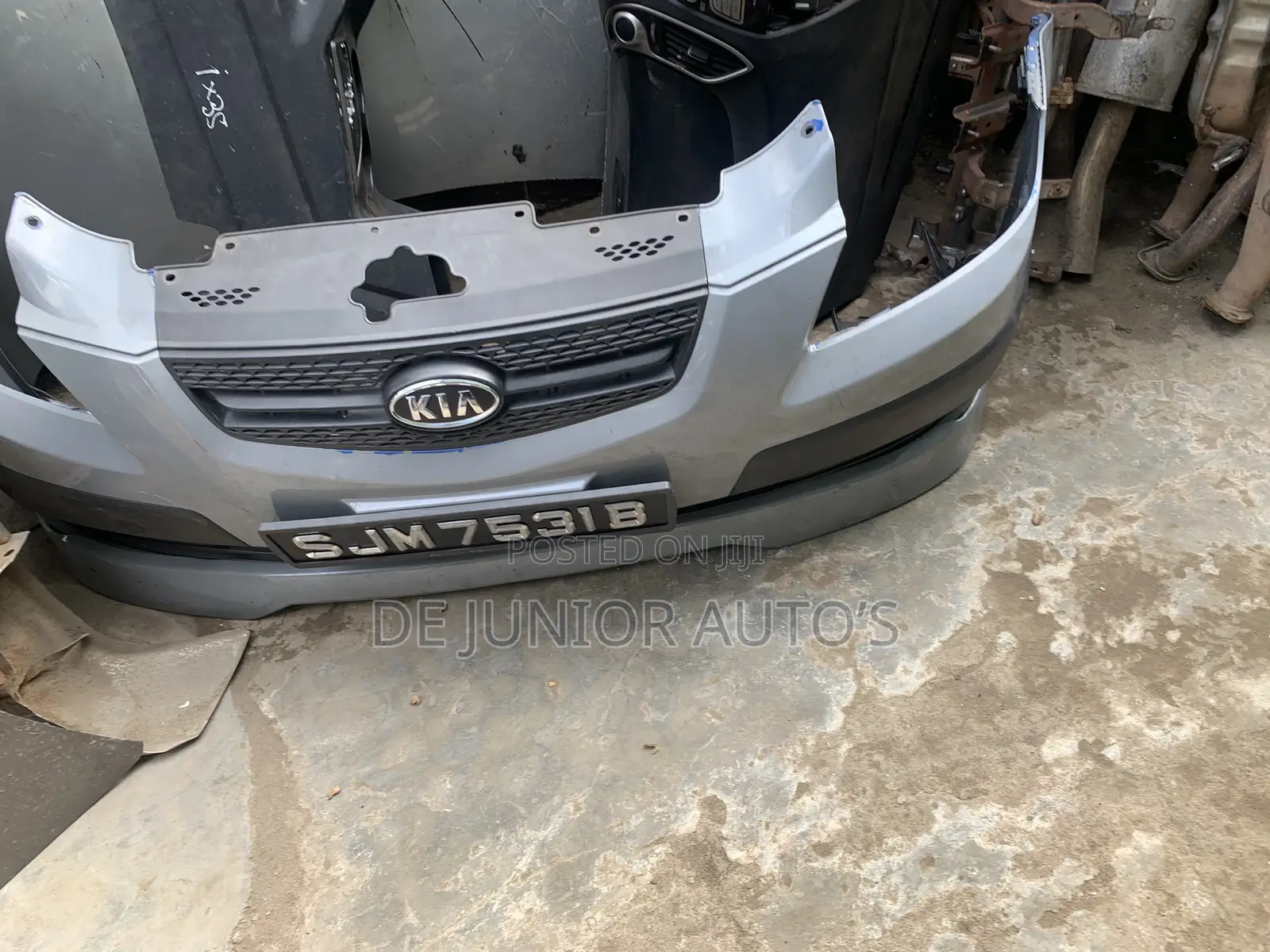 Complete Front Bumper for Kia Rio 2010