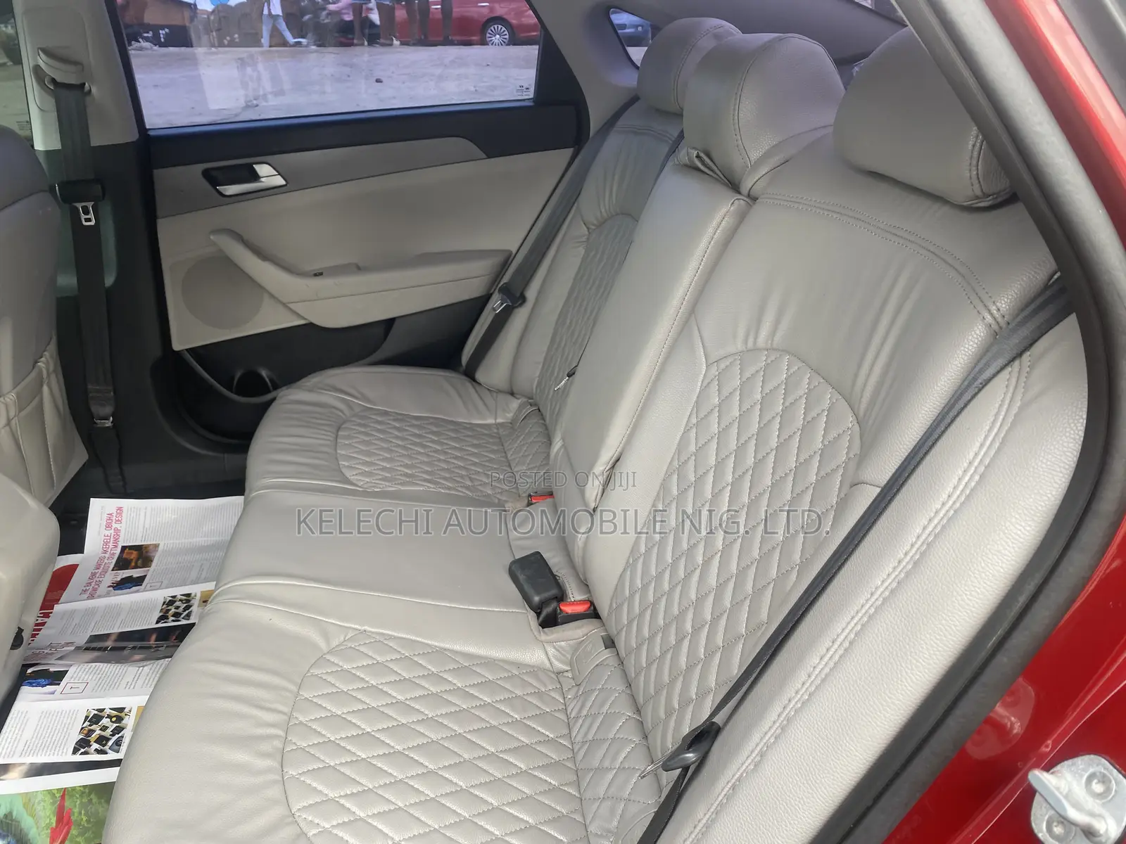 Hyundai Sonata 2015 Red