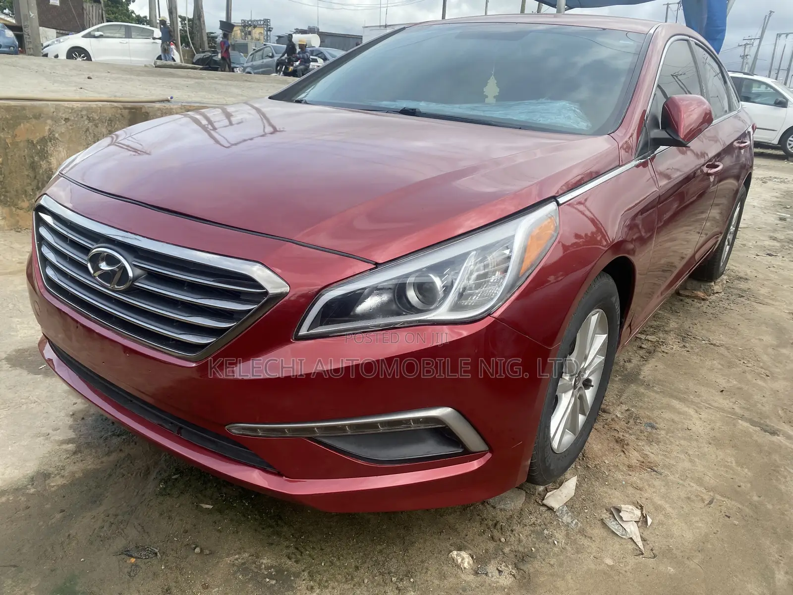 Hyundai Sonata 2015 Red