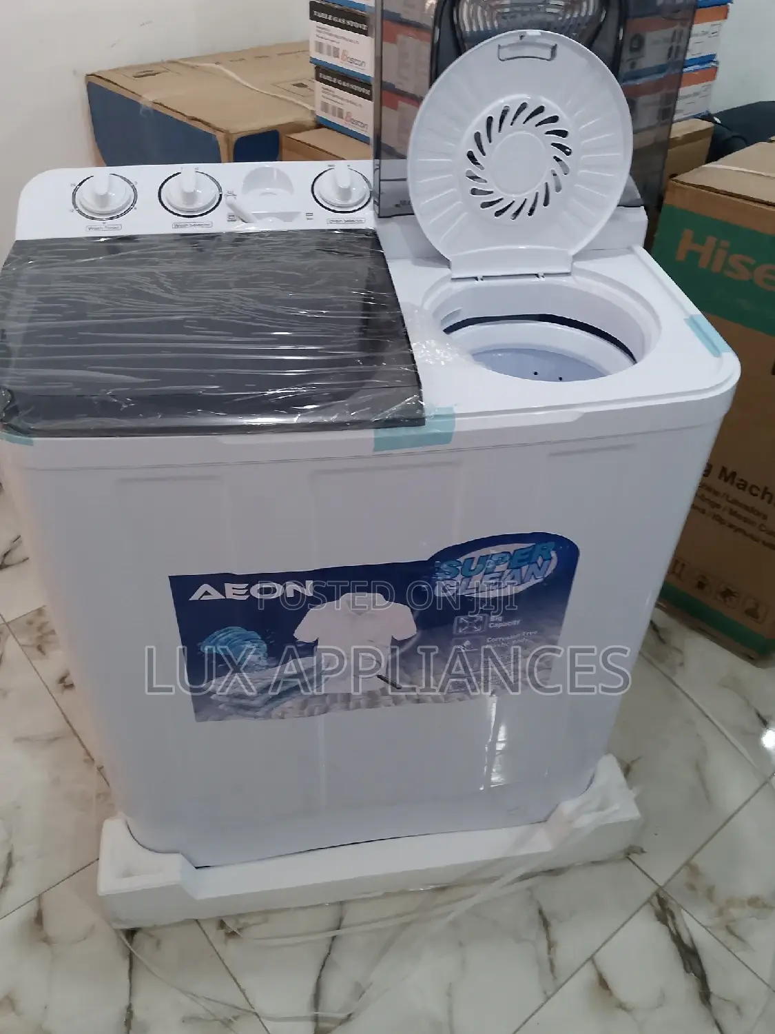 Newly Produced Washing Machine Eaon Twice Tube Manual