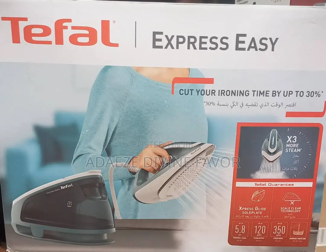 1.7 Litres Water Capacity Tefal Express Industrial Iron