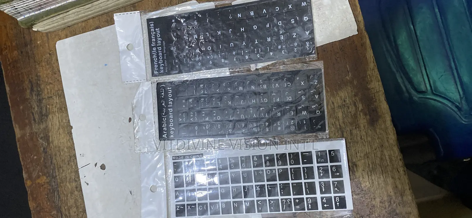 Arabic /English /French Keyboard Sticker